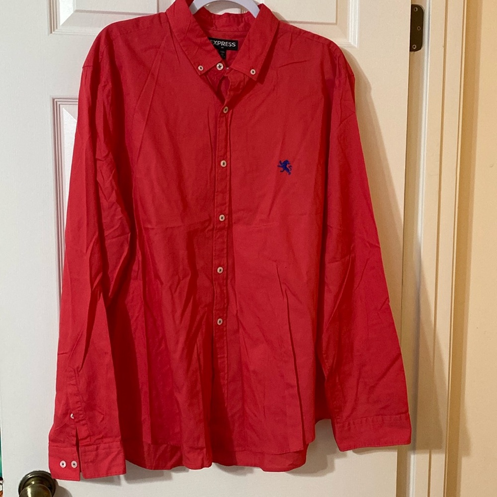 Express Men’s Button-Up Shirt - XL 17-17 1/2